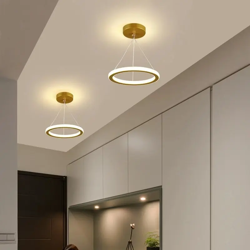 Lampu Gantung Mini LED 3 Warna Adjustable - Modern Minimalis untuk Ruang Tamu Kamar Balkon Lorong 1