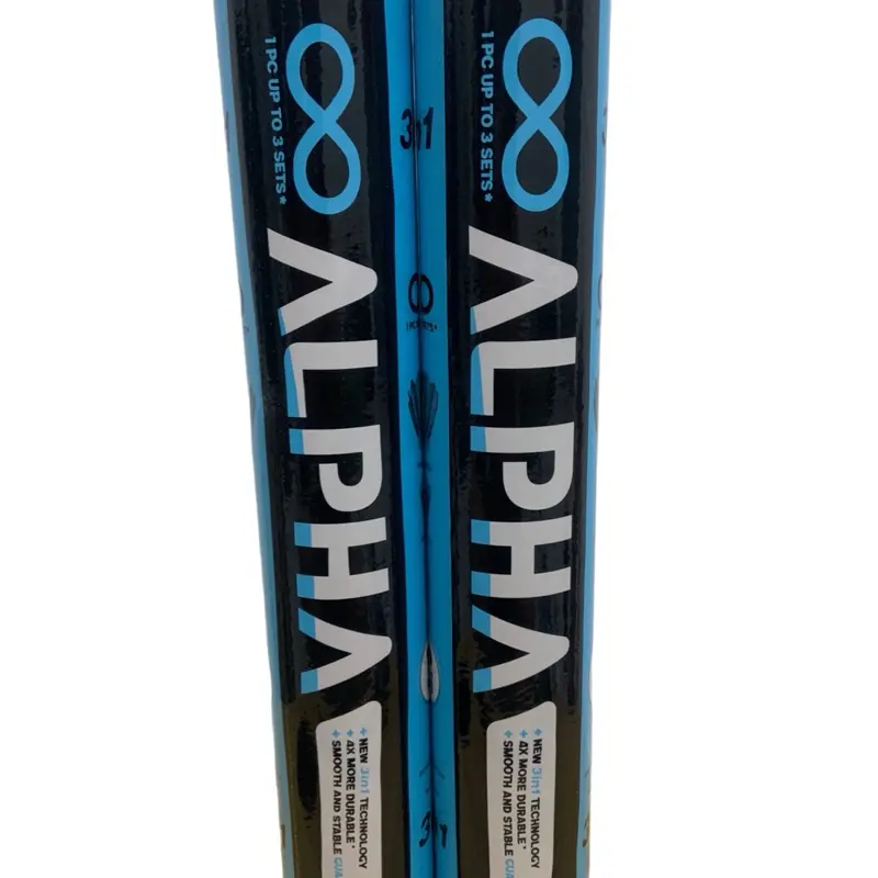 Shuttlecock Badminton Alpha Black Pro 3in1 Original Bulutangkis shuttlecock 3 1 kok murah 4