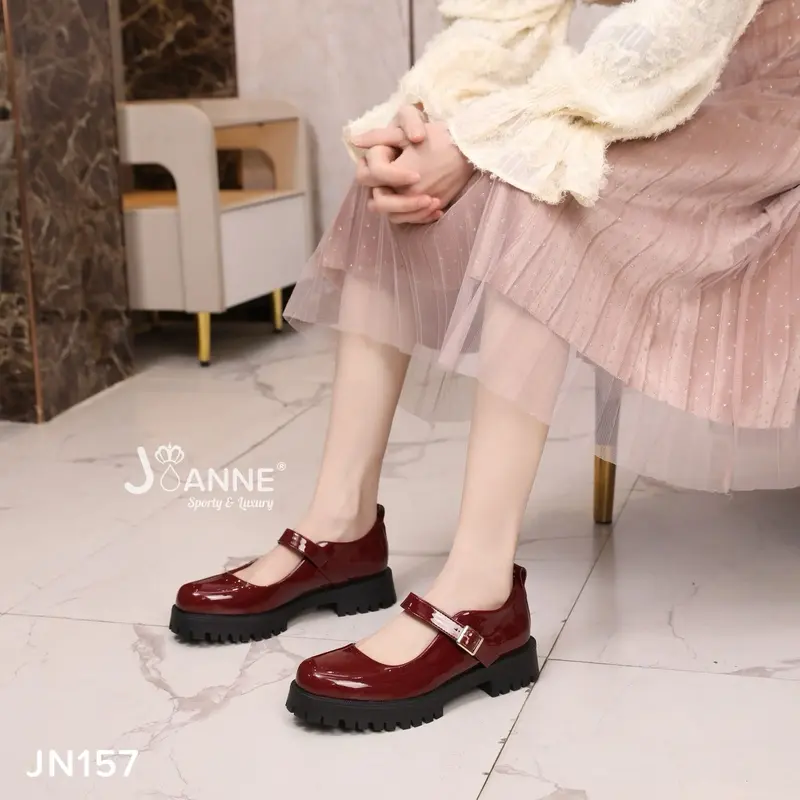 JOANNE Docmart Platform Boots Shoes Sepatu Wanita JN157 7