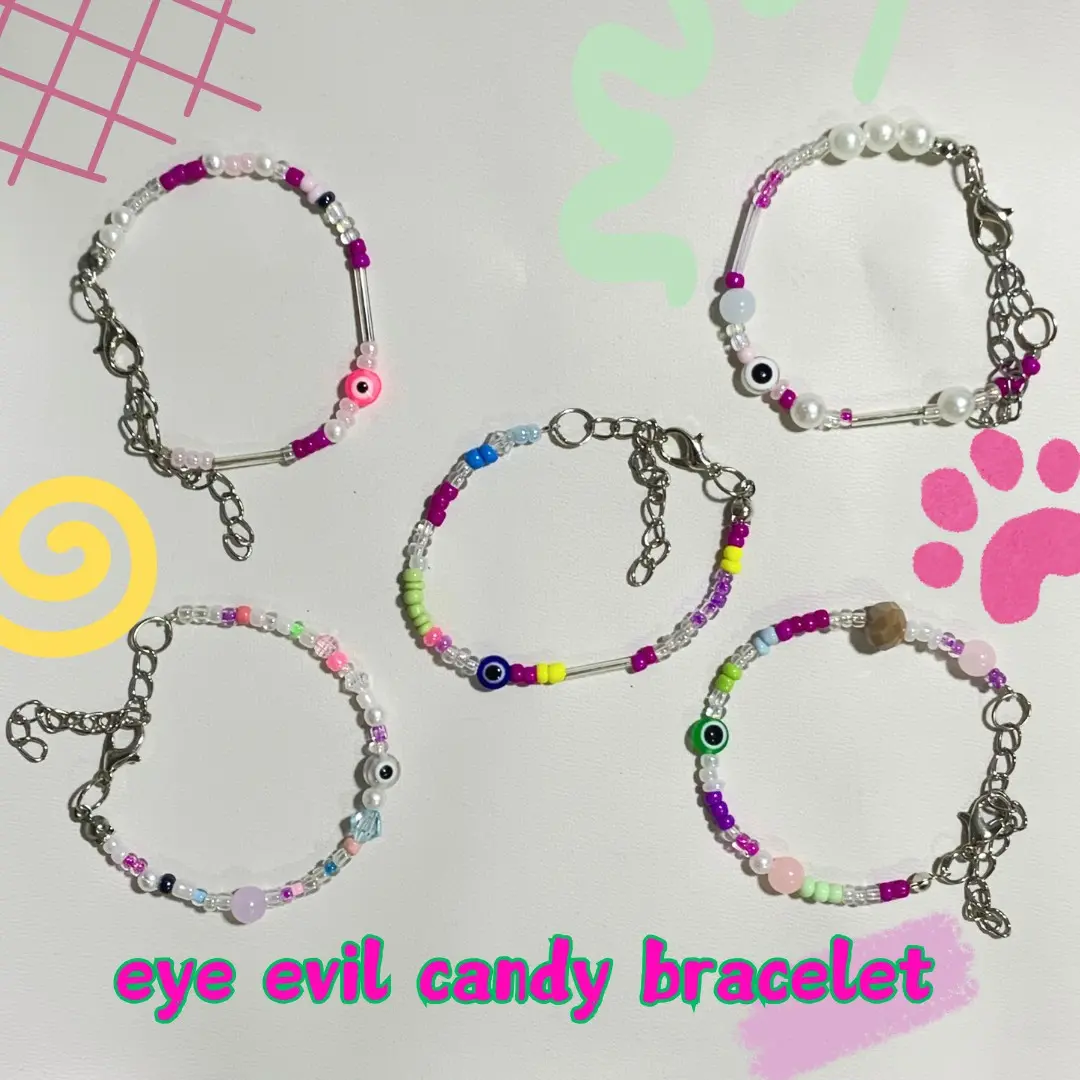 GELANG EYE EVIL CANDY BRACELET HANDMADE