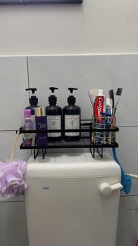 Product Review of BEULIFE 2 Storey Toilet Bathroom Storage Shelf Rack Shampoo Toiletries Rack Cabinet Rak Besi Bilik Mandi Tandas Steel from b**_ 2