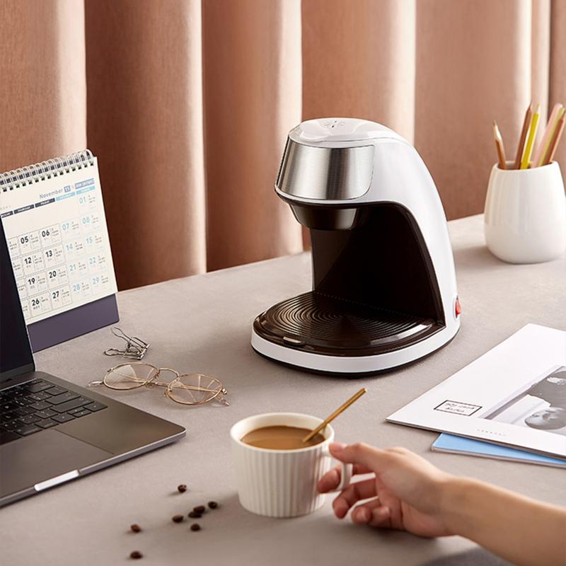 Single Serve Coffee Maker 300ml Coffee Thermal  Instant Coffee Machine with Coffee cup 7