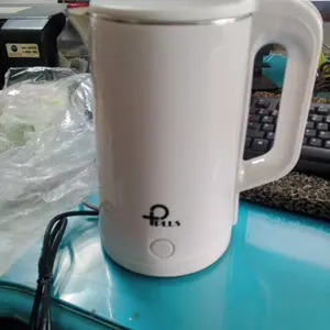 PPLUS Teko Listrik Pemanas Air Water Heater Stainless Steel Boiling Water 2.3L Food Grade Teko Listrik Warna Putih & Hijau 600W