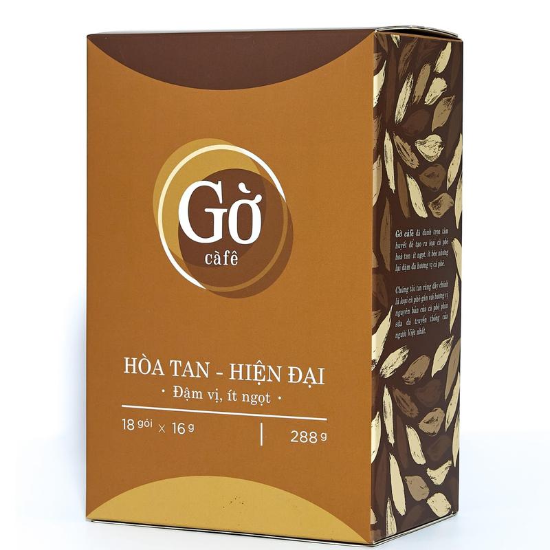 Gờ Cafe Hoà Tan 3in1 Hiện Đại ĐẬM VỊ ÍT NGỌT