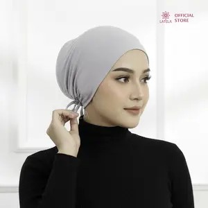 Ciput Tali Airflow Inner Basic Tali Adem Lembut Anti Pusing Jilbab Kerudung Anti Sakit kepala Big Size strechy Latelahijab ciput era trend Dalaman Turki Instan