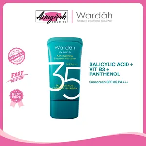 Wardah UV Shield Acne Calming Sunscreen Moisturizer SPF 35 PA+++ 35ml