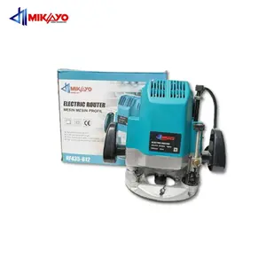 Mesin Router Kayu Besar 2 Tangan Wood Trimmer Profesional Profil Besar Naik Turun 12mm MIKAYO