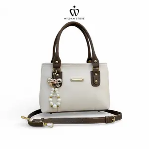 Wildanstore Valen tas tenteng selempang slingbag wanita dua ruang include gantungan