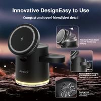 Gambar Airbot CS16 Magnetic Wireless Charging Station | 4-in-1 Charger Station with LED - Airbot CS16 dari Airbot Indonesia Kota Administrasi Jakarta Utara 3 Tokopedia