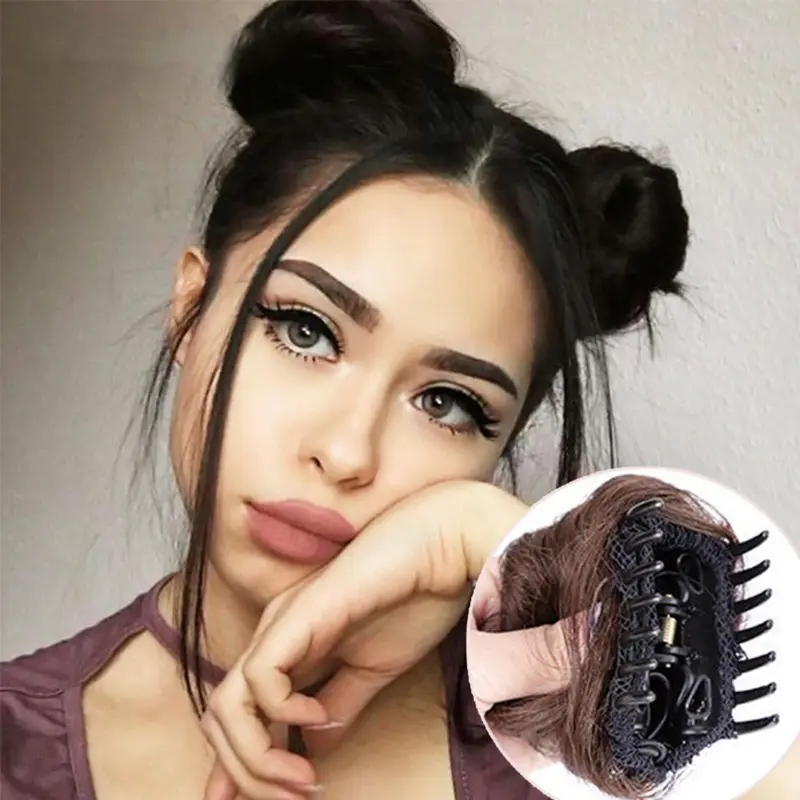 JEPIT FUN BUN CEPOL KOREA RAMBUT PALSU HAIRCLIP 2