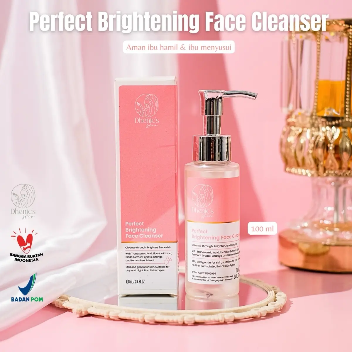 Dhenic's Skin Sabun Wajah Perfect Brightening [BPOM]