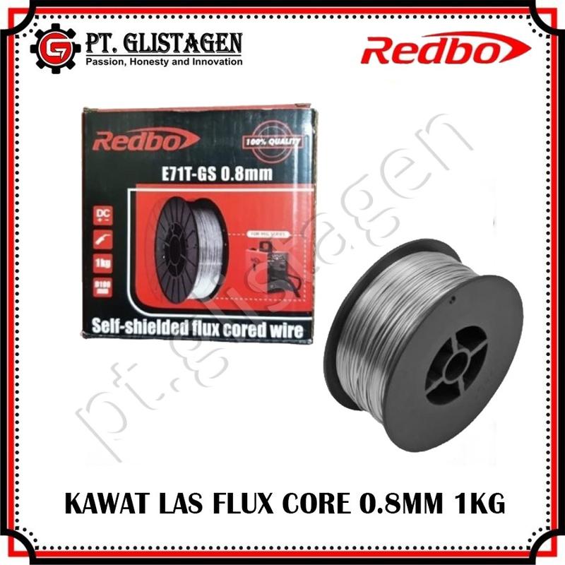 Product Introduction of Kawat Las Flux Core 0.8MM MIG Redbo 1kg 4