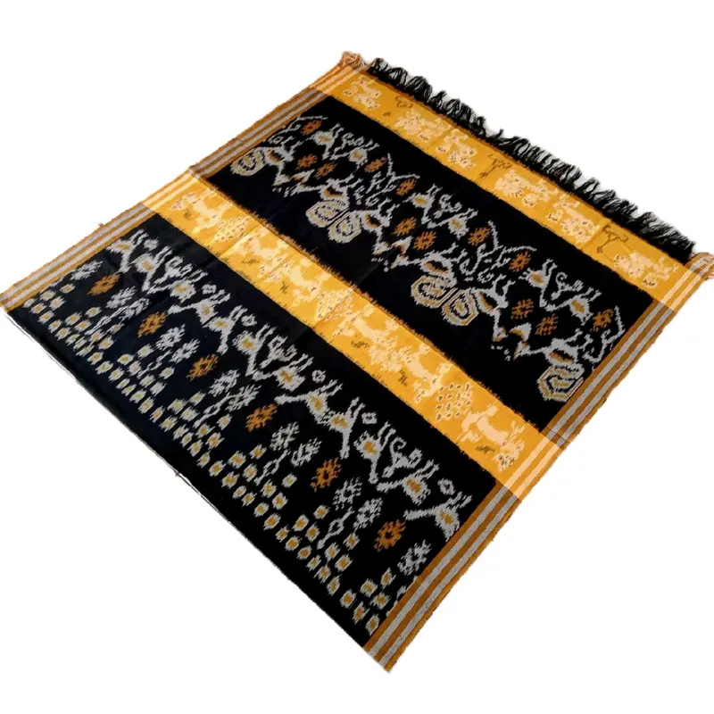 Kain Tenun Blangket Etnik Motif Ayam SUMBA EDITION KUNING 3