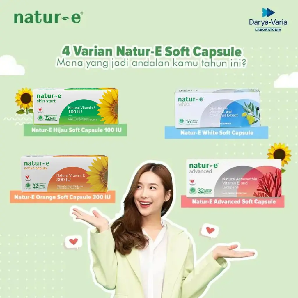Natur-E Soft Capsule All Varian Vitamin Alami