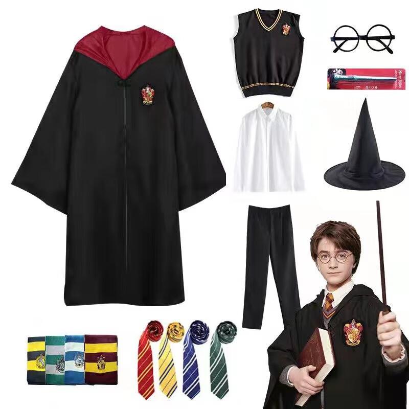 Product Introduction of Harry Potter Four College Scarf College Hat Wool Hat Knitted Hat plus Badge Hat 4