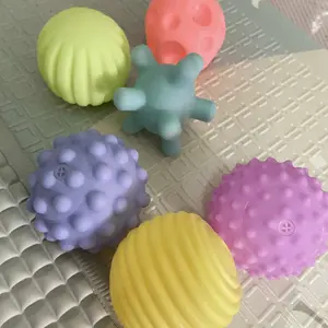 【Gstar】Bayi Sensory Mainan Pelatihan Touch Handball Anak-anak Yang Baru Lahir Multifungsi Soft Ball Set