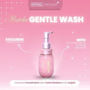 MATCHA GENTLE WASH WITH LICORICE BY SHOFACE.ID