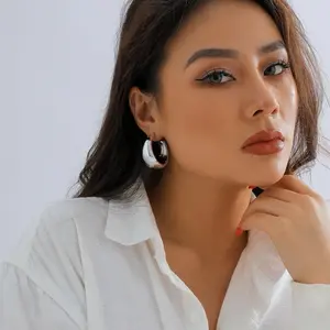 SELLUNA - JADE EARRINGS - Anting Bulat Wanita, Anting Elegant Wanita