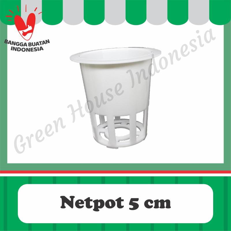 Netpot Putih 5cm - Green House Indonesia 2