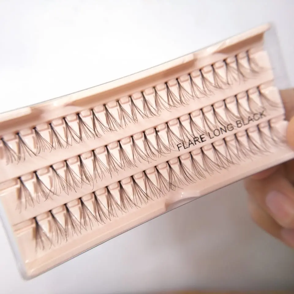 [ Cod ] Bulu mata tanam flare isi 60 helai / bulu mata eyelash extension bulumata