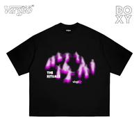 Gambar VIRGIO Boxy Fit Tee The Rituale Baju Distro Pria Wanita Polos Oversize Cotton Combad 24S - VIRGIO BOXY HITAM PENDEK, M, VIRGIO Boxy Fit Tee The Rituale dari VIRGIOO_NEW Kab. Cirebon 1 Tokopedia