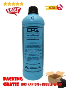 EM4 Biru Bakteri Pengurai Tinja Septic Tank Efektif Mengurangi Tinja & Limbah Organik Menekan Bau Amonia Aman untuk Lingkungan