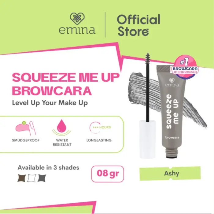Emina Squeeze Me Up Browcara 8 G - Brow Mascara Water Resistant 4