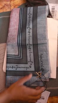 Product Review of Jilbab Journey Scarves Original Raya Gradasi Series Promo hijab motif from D** R**h 3