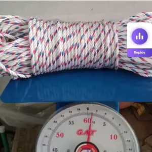 Tali Tambang satu Kilo . 6mm & 8mm untuk Tenda Kemah dan Terpal Truk Tali Jemuran dengan Kapasitas tarik 60kg Camping Outdoor