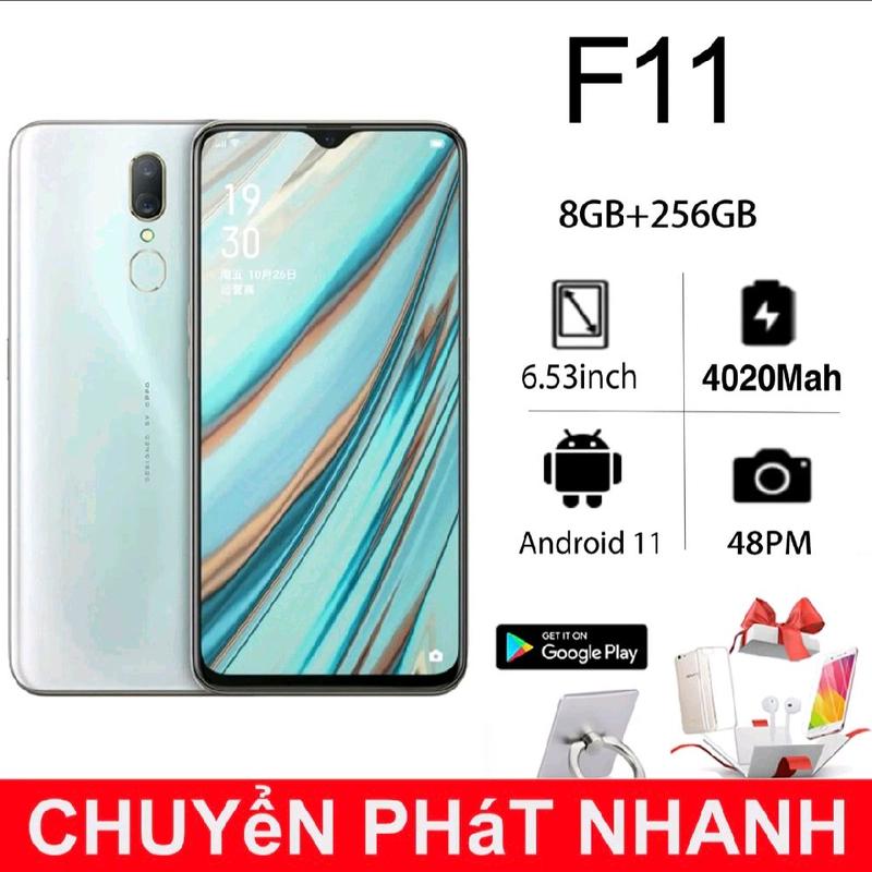 Điện Thoại Thông Minh Giá rẻ OP F11 Chính Hãng 2 Sim 8G/256GB ,Chụp Hình Nét ,Cày Game Siêu Mượt ,Tặng Sạc Cáp ốp lưng