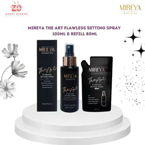 Mireya The Art Flawless Setting Spray - Setting Spray Primer Matte Lock Make Up Mengunci Make Up 18jam.