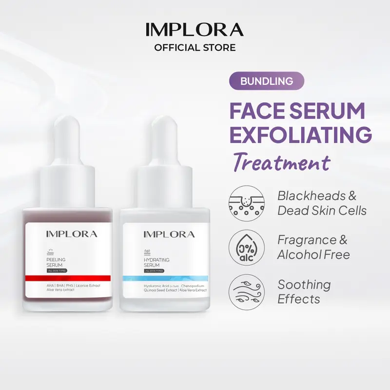 Implora Face Serum Exfoliating Treatment Set 0