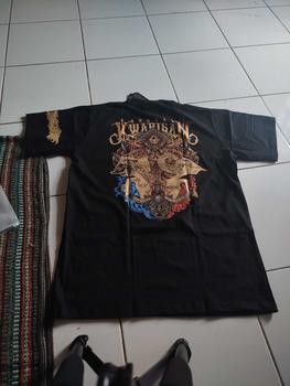 Product Review of Paramesti Tshirts Kaos Jawa Ndugal Kwarisan Budaya Wayang Pria Pramesti Distro Cewek Cowok Manual Plastisol Cotton Combed 24s Terbaru Jumbo Estetik Kekinian Unik Viral Keren Bergaransi XXL Autentik Kata kata Filosofi Pitutur Otentik Original Terlaris from @**u (**e a**) 3