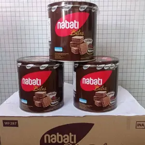 Nabati Bites - Kue Waffer Nabati Bites WF287 dengan Rasa Cokelat yang Lezat dan Tekstur Lembut