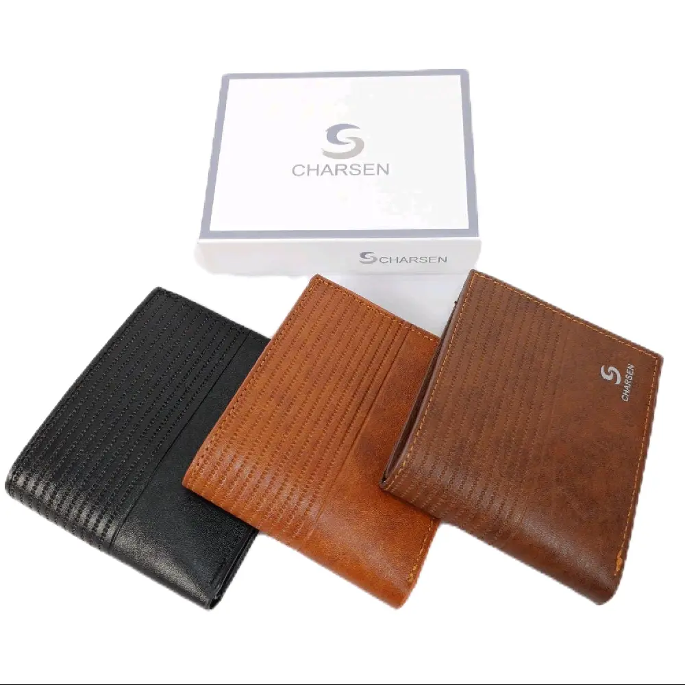 dompet cwo lipat kartu Kulit