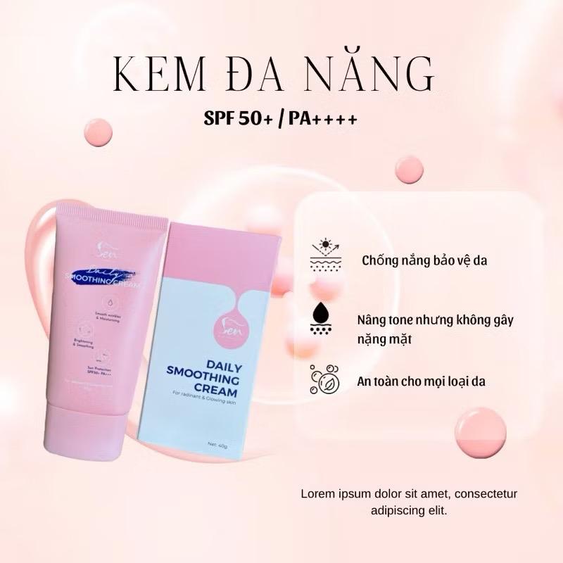 ￼Kem Chống Nắng Dưỡng Da Đa Chức Năng  - Mỹ Phẩm Sen Chính Hãng
