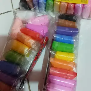 PAKET CLAY 36pcs / 3 PAK SLIME 1 PAK ISI 12 TOTAL DAPAT 36 SLIME CLAY MAINAN ANAK LILIN Squishy