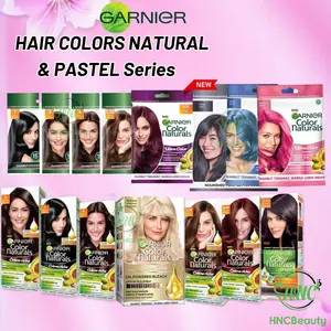 GARNIER Hair Color Naturals Express Cream / Creme Riche / Ultra /Pastel / Sachet / Box (Pewarna Rambut) Berry Brown Burgundy Coklat