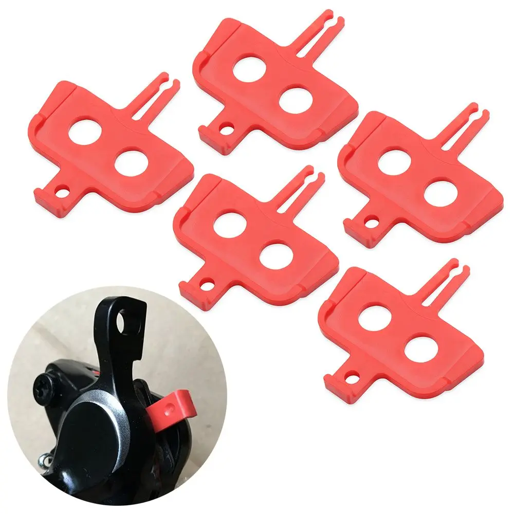 upkup 1/5pcs Plastic Outdoor MTB Bike Parts Hydraulic Disc Bicycle Brakes Spacers Spacer Instert Brake Pads