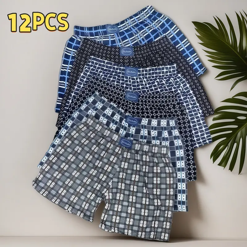 6pcs High quality boxerbrief. Cotton fabric. Random color/brand