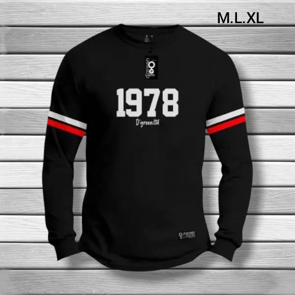 kaos distro pria tangan panjang bahan cotton combad 30s premium size M.L.XL Nyaman Lembut Combed Kain