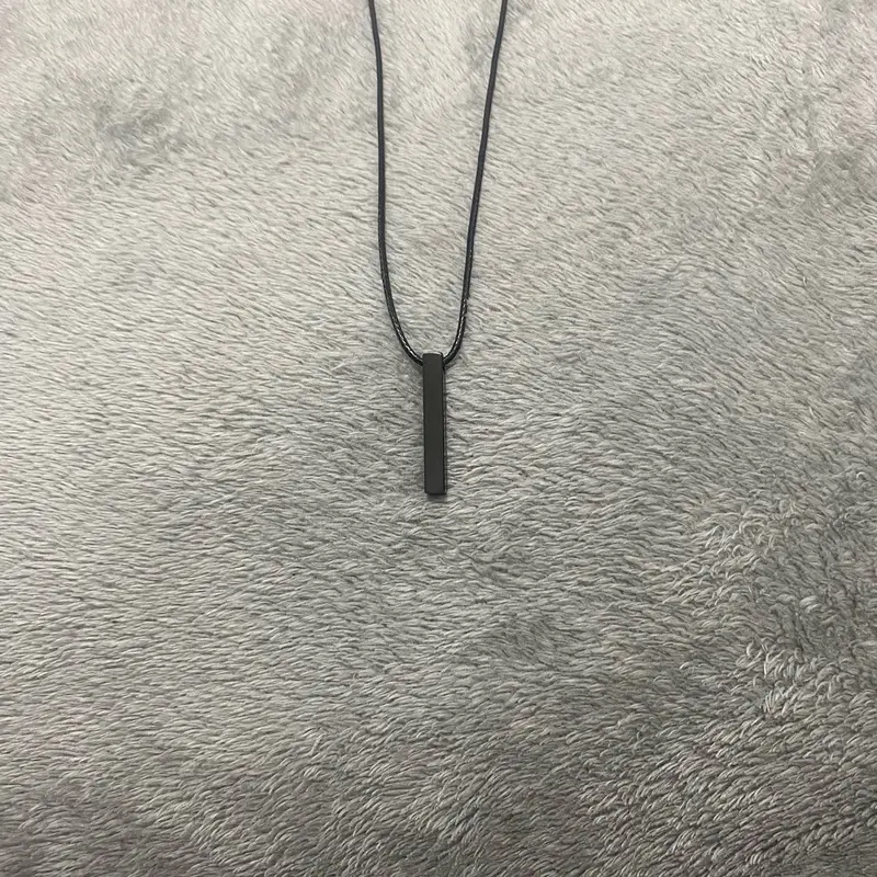 Kalung Tali Korea Bermacam Liontin Titanium Anti Karat dan Luntur Pria dan Wanita Aksesoris terlaris 5