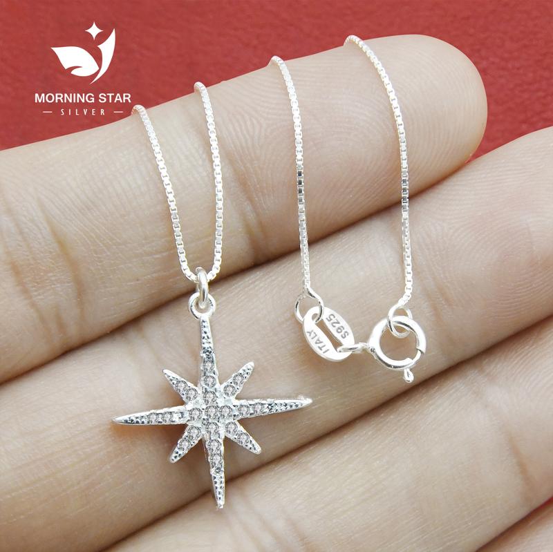 Product Introduction of MX207-Morning Star Necklace And Pendant Elegant Heart Ruby Stone 16