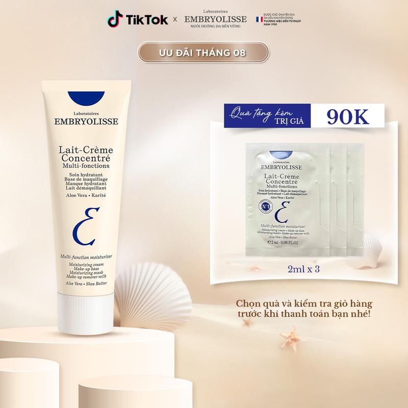 Kem Dưỡng Ẩm Phục Hồi Embryolisse Lait Creme Concentre 30ml Dưỡng Ẩm Da Skincare Đa Năng 6in1
