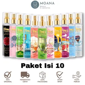 [ISI 10] Fres & Natural Spray Cologne Parfum 100 ml | Minyak Wangi Parfume Awet Tahan Lama Pria Wanita