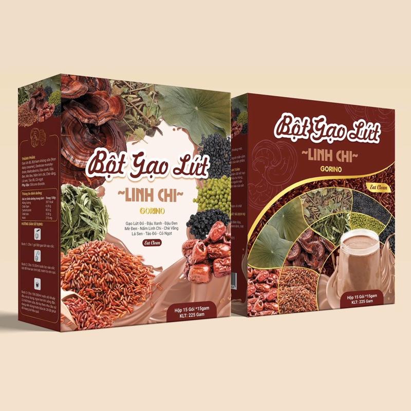   MUA 3 TẶNG 1  HỘP GẠO LỨT LINH CHI TÁO ĐỎ GORINO 
