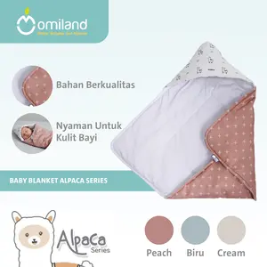 OMILAND Baby Blanket Alpaca Series 75 x 75