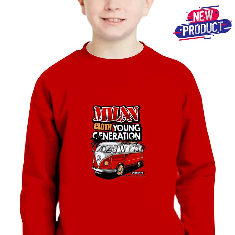Kaos Lengan Panjang Anak Laki-laki Usia 3-12 Tahun Terbaru - Fashion Anak 1