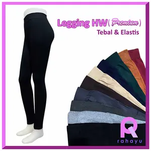 Legging Panjang High Waist Premium / Celana Legging High Waist ( HW ) / Legging Tebal / Legging Olahraga