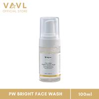 Gambar [EXCLUSIVE LIVE] VAVL PURE WHITE BRIGHTENING FACE WASH - Cleanser Wajah Mencerahkan - PW FACE WASH dari VAVLBEAUTE Kota Surabaya 3 Tokopedia